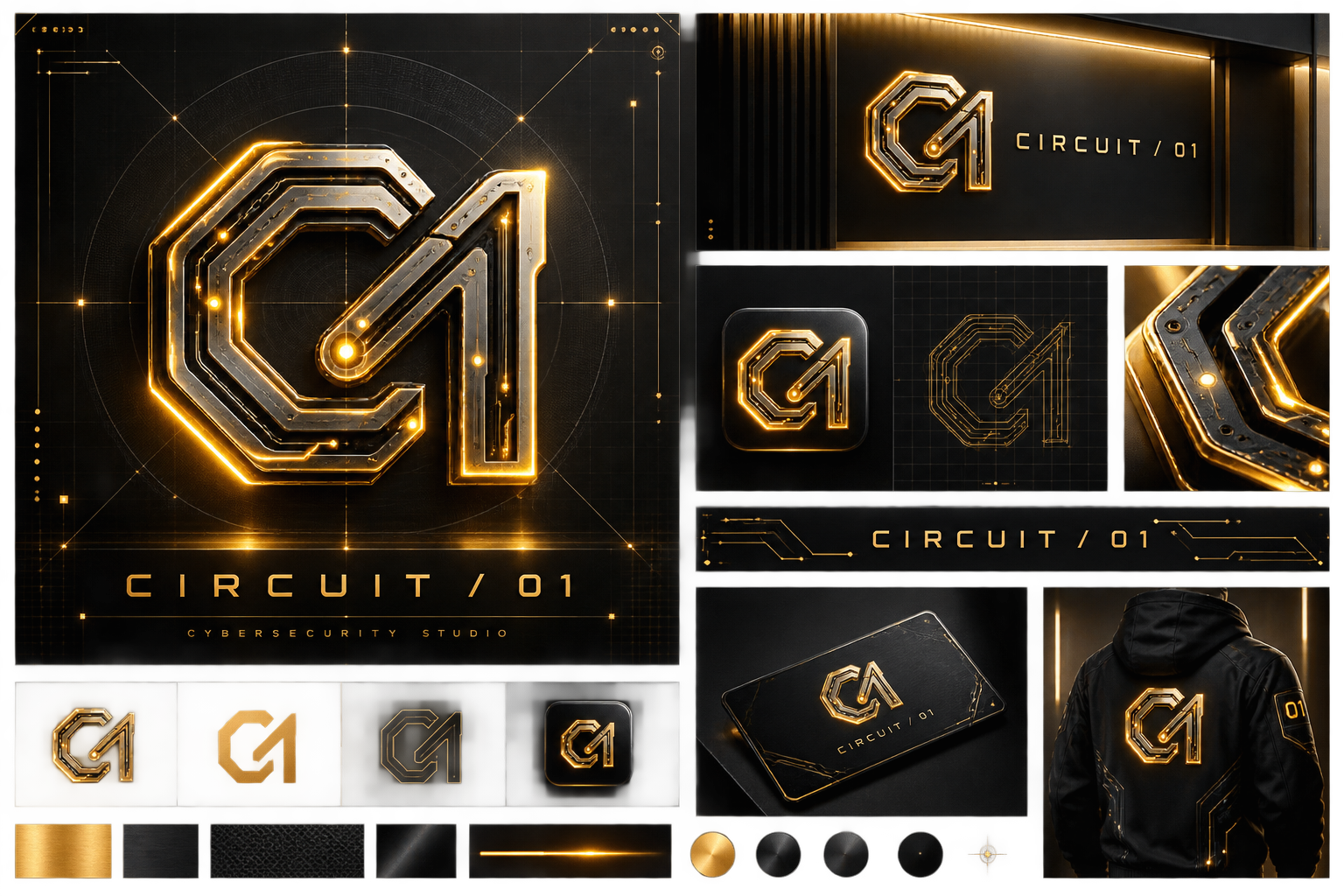 CIRCUIT / 01 — БРАНД ИДЕНТИЧНОСТ · CYBERSECURITY
